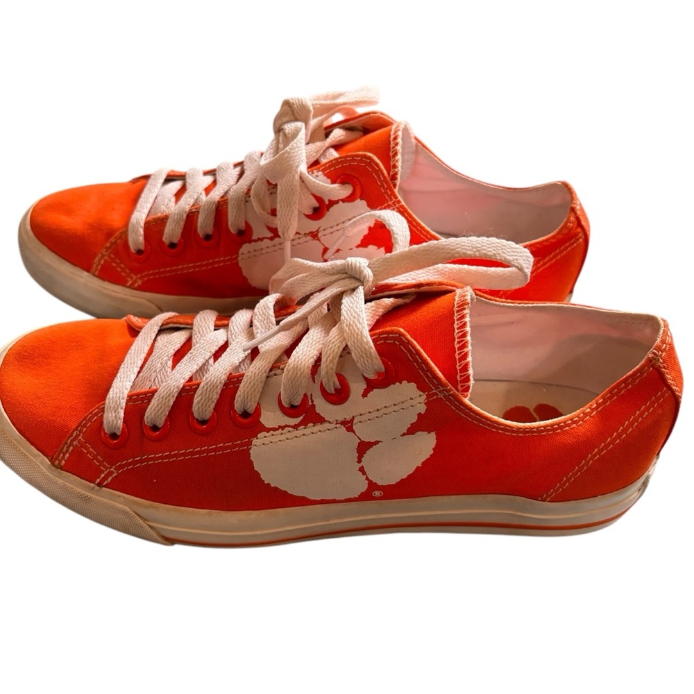 Clemson University Canvas Sneakers Women’s Size 10 Men’s Size 8.5